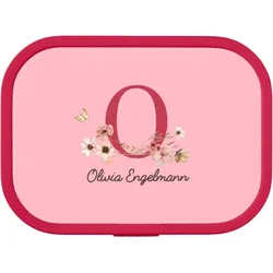 Mepal Brotdose selbst gestalten im Design "Initial" – BPA-freie personalisierte Lunchbox mit eigenem Foto & Namen für Kinder