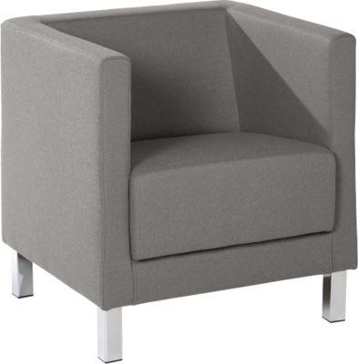 Sessel Wienea, Stoff grau