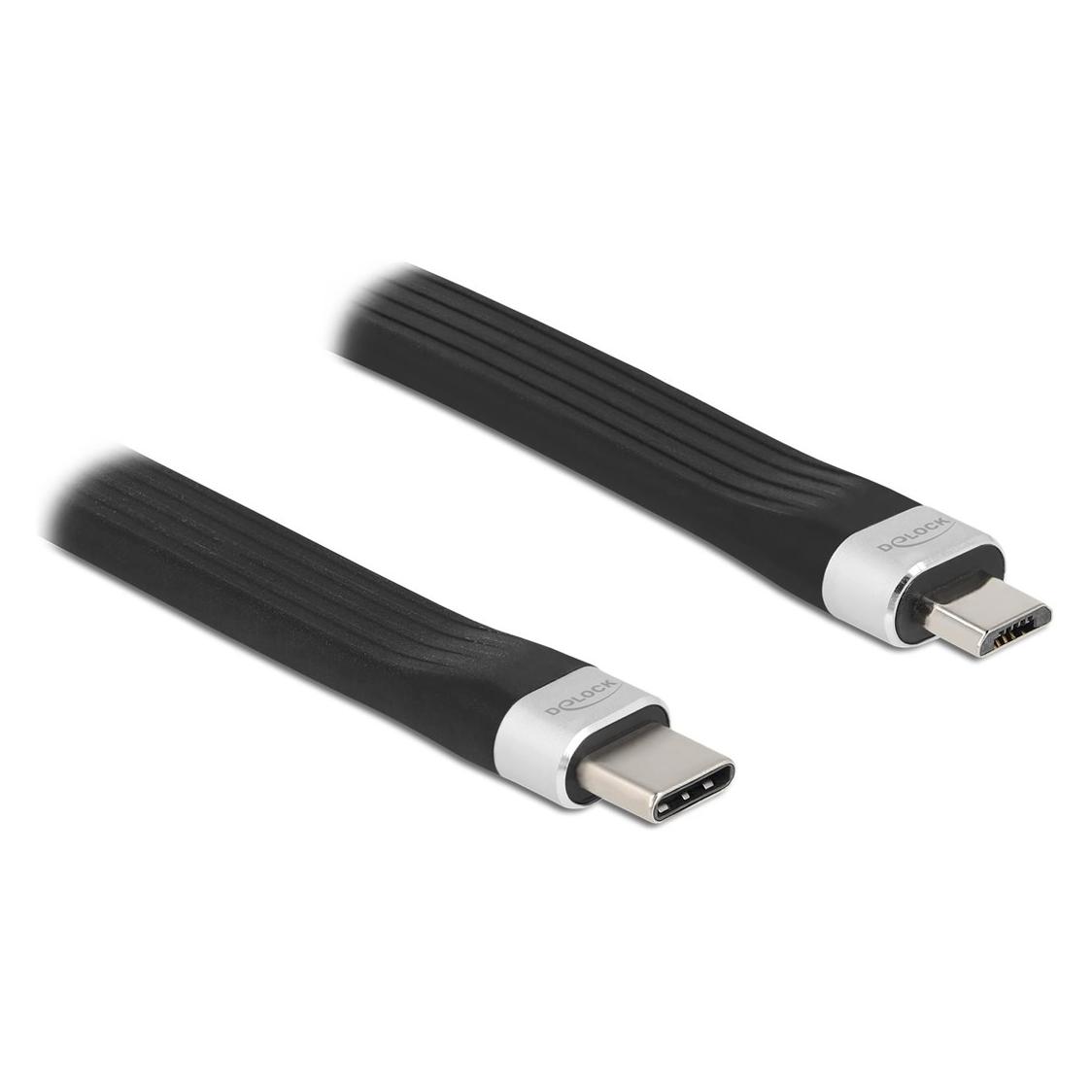 Delock USB C - Micro USB B (0.14 m, USB 2.0) (86793)