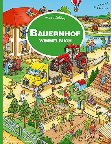 Max Walther - Bauernhof Wimmelbuch: Kinderbücher ab 3 Jahre (Bilderbuch ab 2-4) - Preis vom 04.10.2026 03:51:26 h