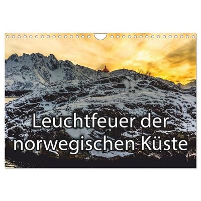 Leuchtfeuer der norwegischen Küste (Wandkalender 2027 DIN A4 quer), CALVENDO Monatskalender