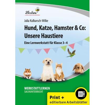 Hund, Katze, Hamster & Co: Unsere Haustiere, Set von Julia Kulbarsch-Wilke, Lernbiene, 978-3-95664-705-5