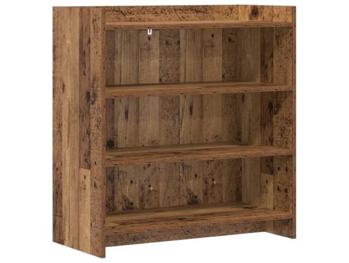 KKgypkn Sideboard Holzwerkstoff 75 x 36 x 80 cm Drei Facher, Einfache Regale, Pflegeleichte Oberflache, Einfache Montage