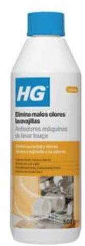 HG Eliminador de maus odores para máquinas de lavar louça   500 gramas