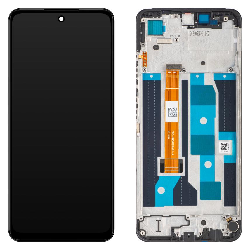 realme Display Unit für C65, Schwarz (Display, Realme C65) (621029000189)