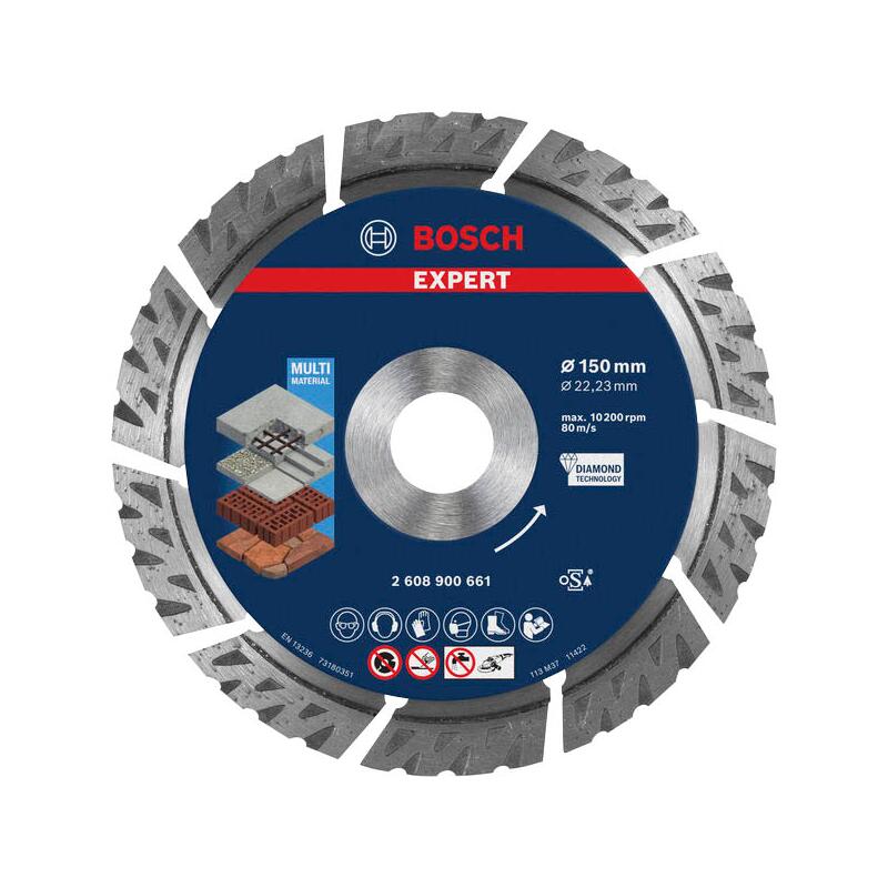 BOSCH EXPERT MultiMaterial Diamant-Trennscheibe 1 St. 2608900661