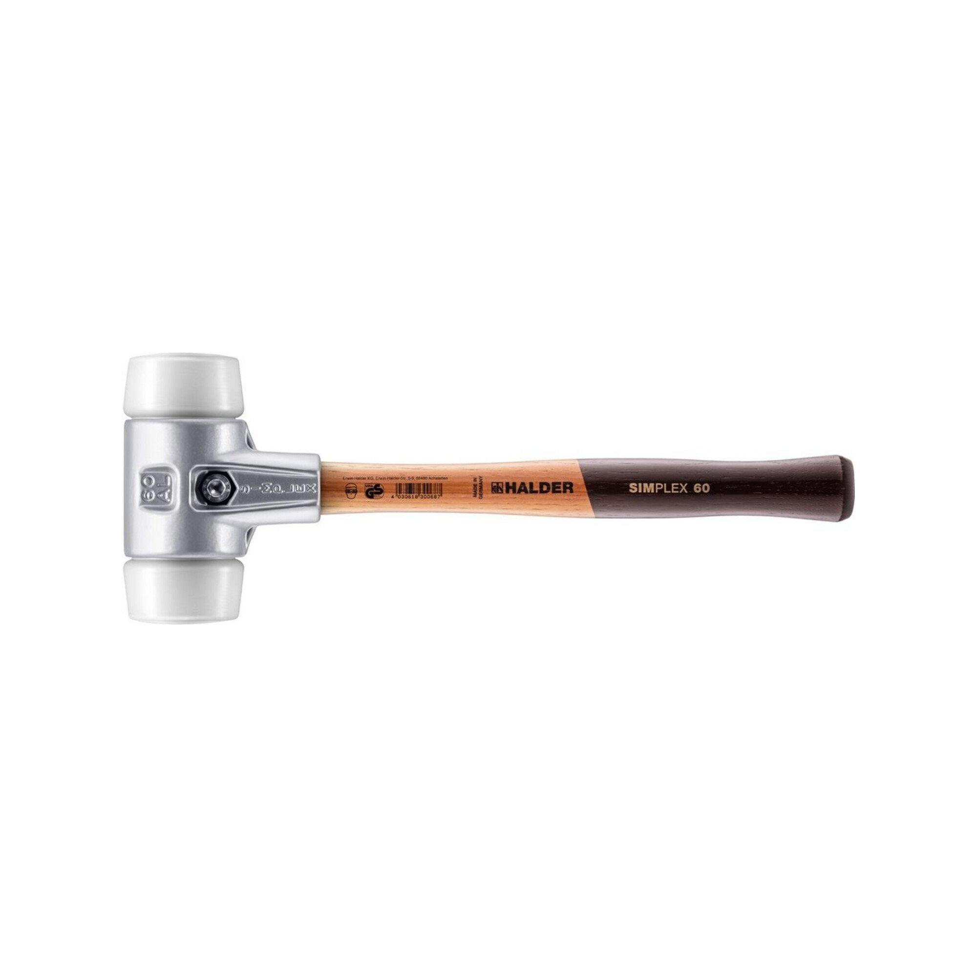 Halder Schonhammer SIMPLEX Alu 60mm Superplastik (3107.060)