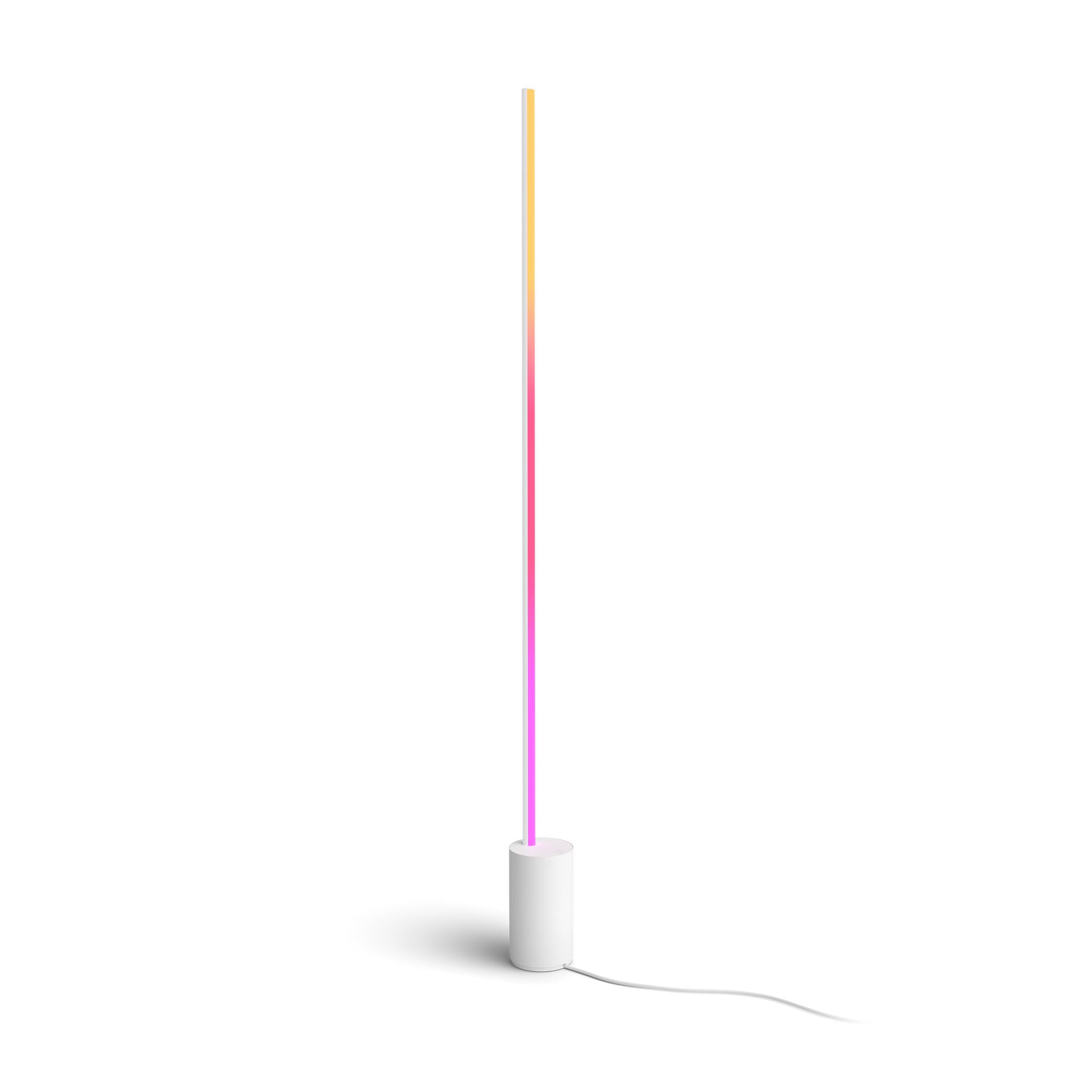Philips Hue White & Color Ambiance Gradient Signe Stehleuchte weiß 8719514476196