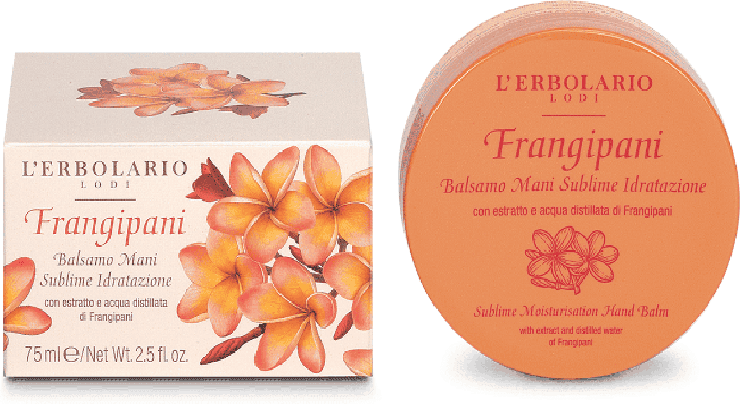 L'Erbolario Frangipani Sublime Hydration Hand Balm 75 ml