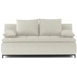 Schlafsofa Sugar Stoff Weiß Ivory