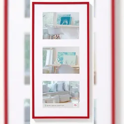 walther + design Lifestyle Galerie Bilderrahmen 3X15X20, ROT