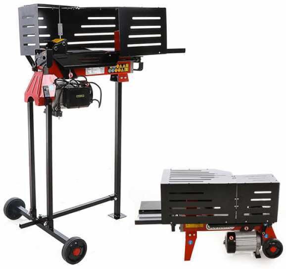 GeoTech SPHE 6 - Liegender Holzspalter 2in1 mit Elektromotor - Spaltkraft 6 T
