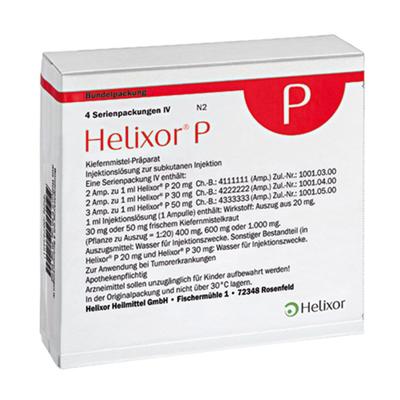 Helixor P Serienpackung IV Ampullen 4x7 St