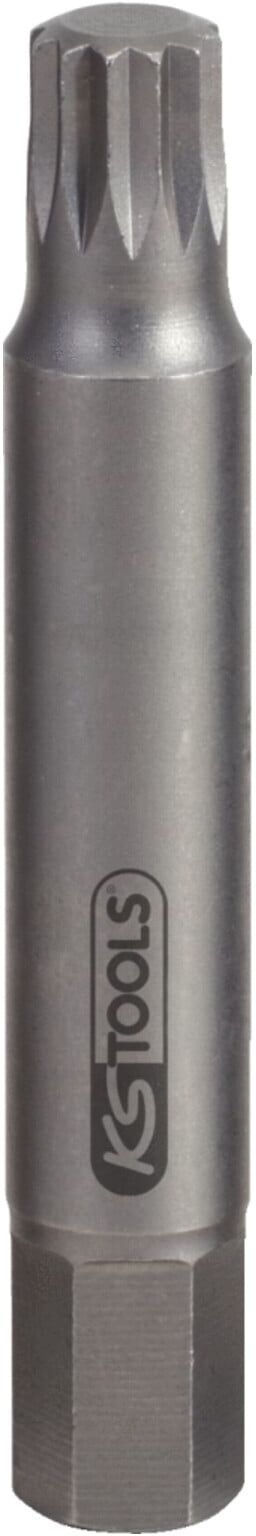 KS Tools 10mm Spezial-Bit Vielzahn, M10, 75mm (150.3110)