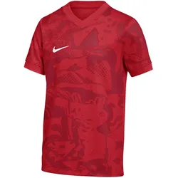Nike, Jungen, Sportshirt, Precision VII T-Shirt (M), Rot, Weiss