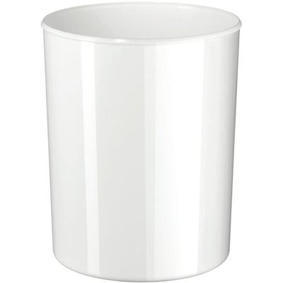 HAN Papierkorb Elegance weiss 13 Liter, hochglänzend