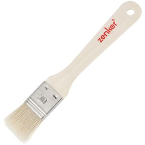 Zenker Backpinsel Patisserie, Borsten-Metallfixierung, natur, Naturborsten & Holzgriff, 18 x 3 cm