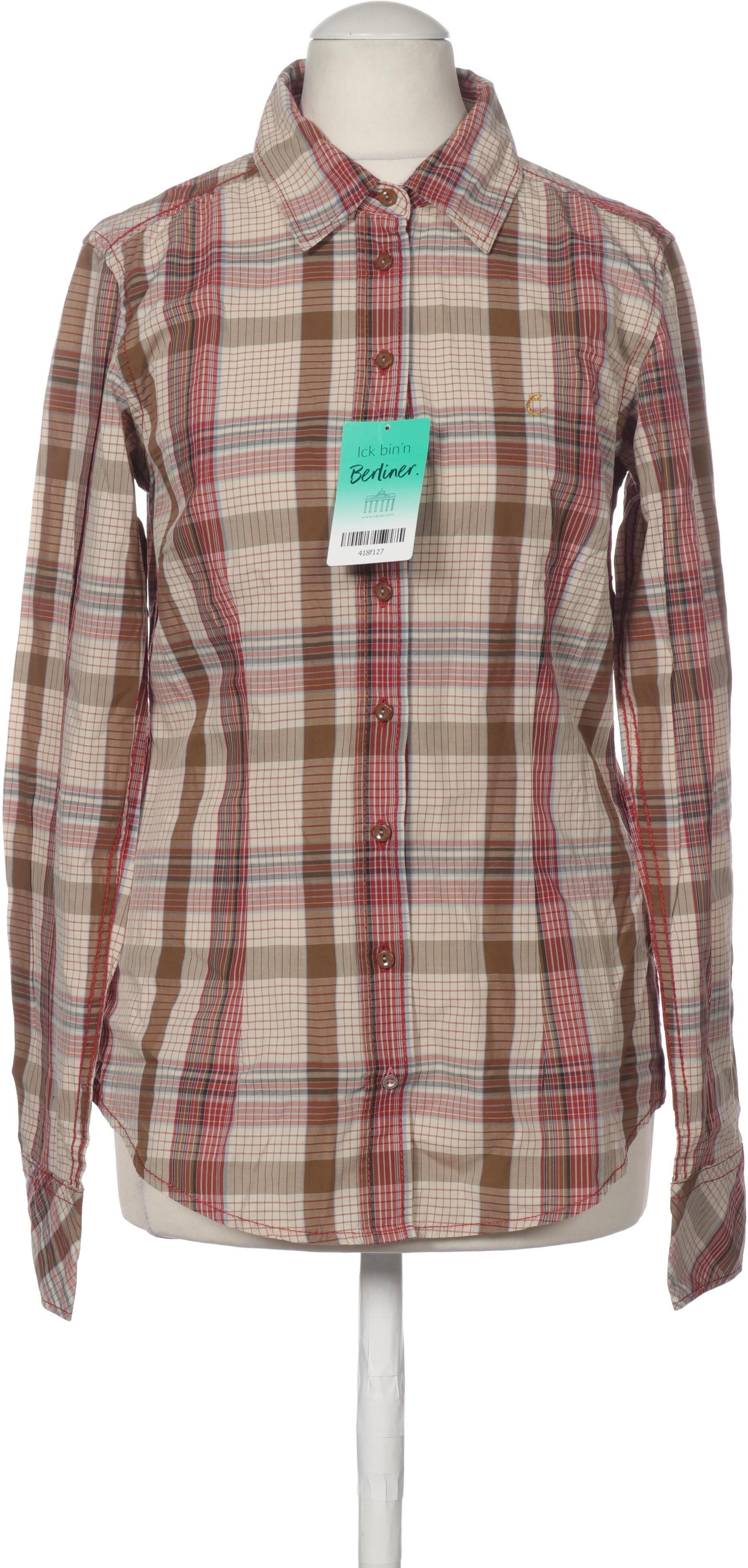 Marc O' Polo Campus by Marc O Polo Damen Bluse, Braun, Gr. XS, Baumwolle - Second Hand