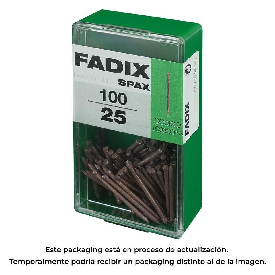 Fadix Box s 100 Stück. Stahlnagel Sockelleiste 1,5x25mm (100 Stk., 25 mm) (49363468)