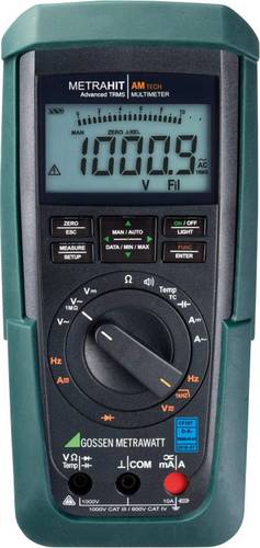 Gossen Metrawatt METRAHIT AM TECH + GH Hand-Multimeter kalibriert (DAkkS-akkreditiertes Labor) digital Anzeige (Counts): 12000