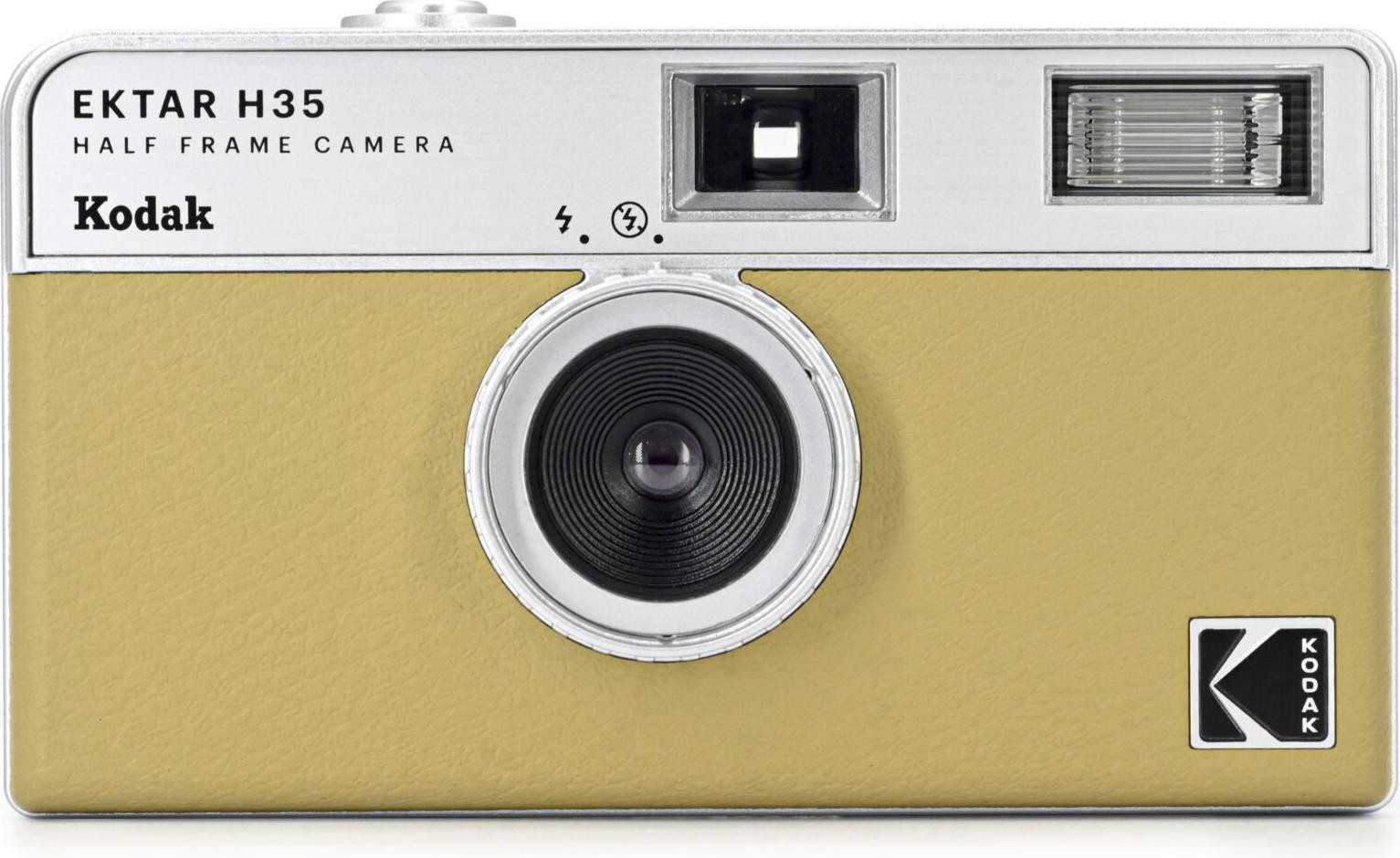 Kodak H35 compactcamera, zandkleur