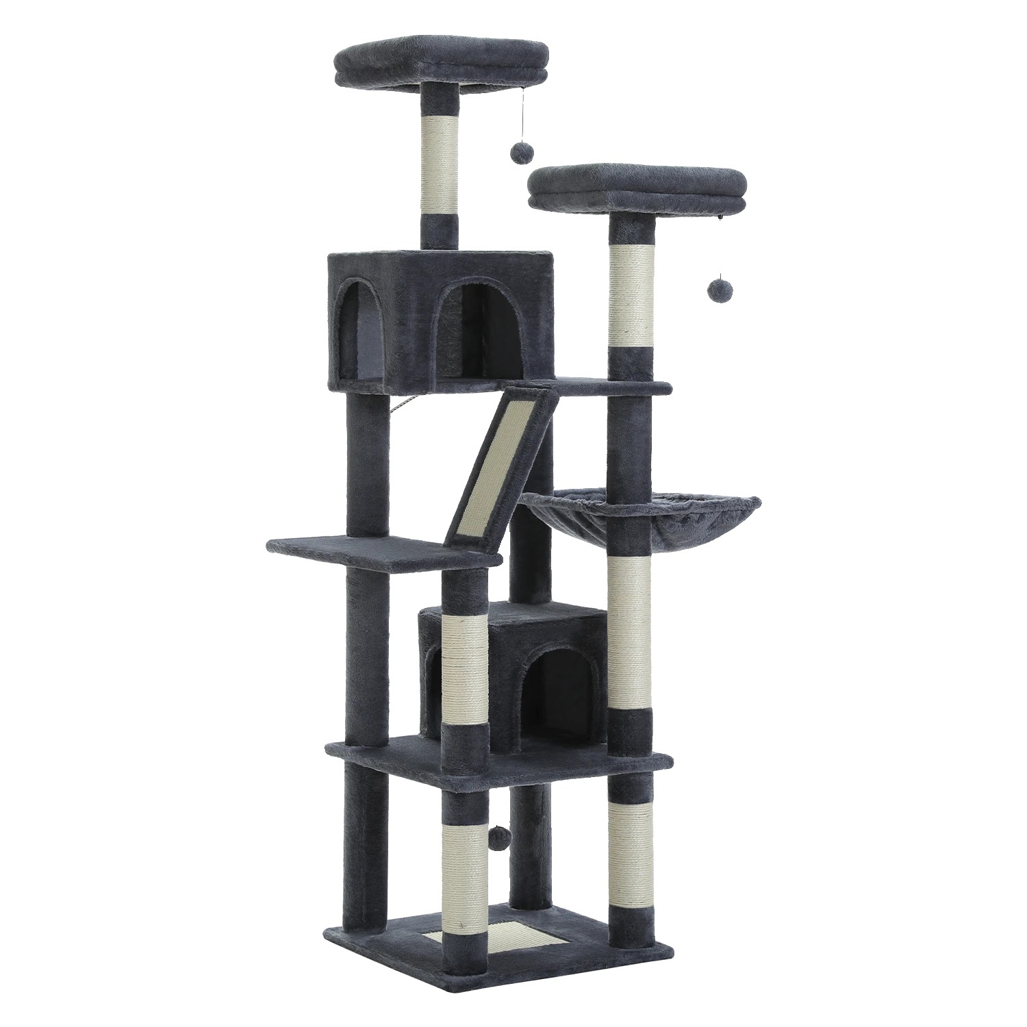 Katzenbaum, Mehrstöckiges Design, Gemütliche Wohnungen, AMT0239DGY