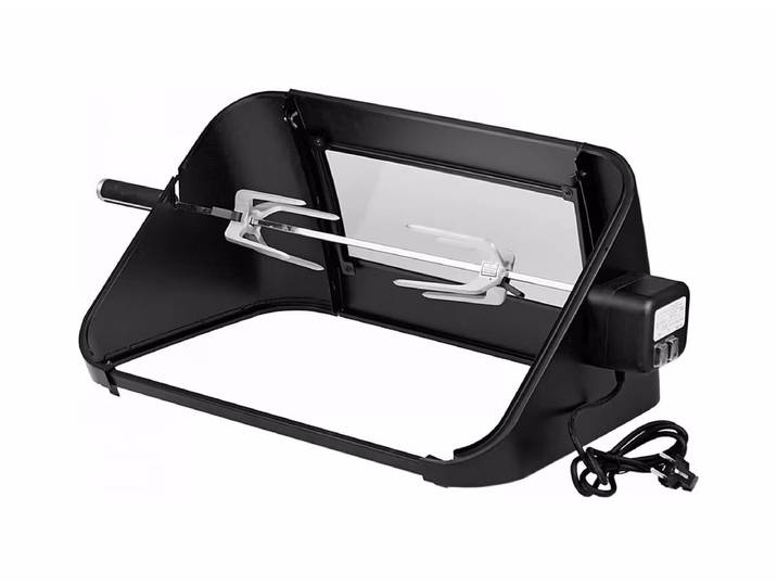 Everdure Rotisserie-System Force – Grill Ablage/Grill Rollwagen/Grill Erweiterung – schwarz