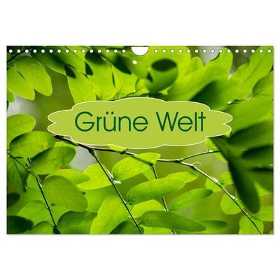 Grüne Welten (Wandkalender 2027 DIN A4 quer), CALVENDO Monatskalender