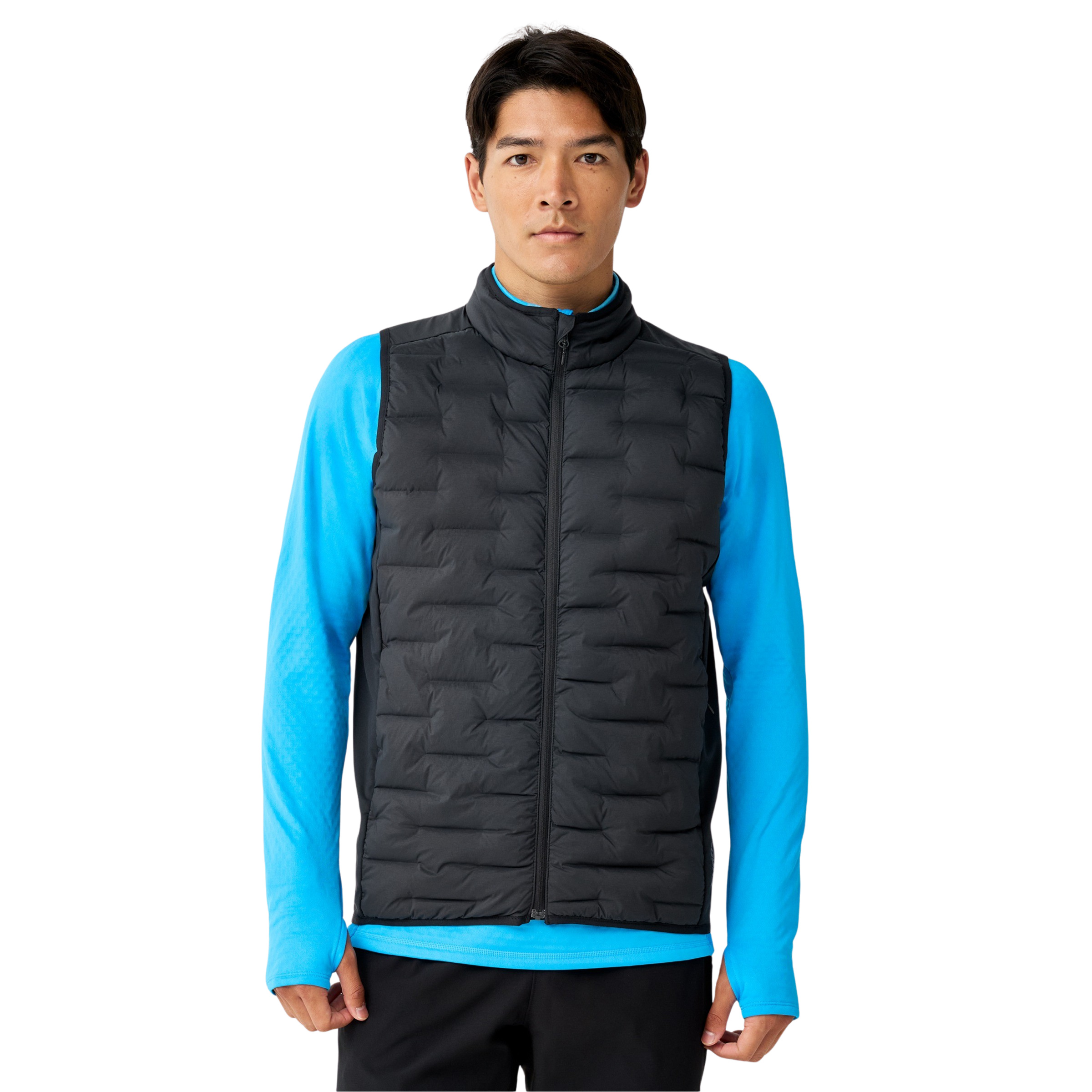 Brooks Momentum Thermal Weste Herren Kunstfaserwesten schwarz Größe M Laufen Isolierend Wasserabweisend