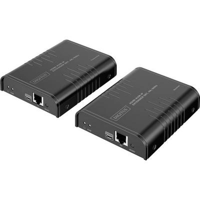 Digitus DS-55355 HDMI®, HDMI® Eingang, USB, USB-A, USB-A (USB 1.1), RJ45, Micro USB HDMI Extender Set über Netzwerkkabel RJ45 200 m