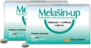 Pool Pharma Melasin Up Linea Sonno E Serenità Integratore Alimentare 20 Compresse