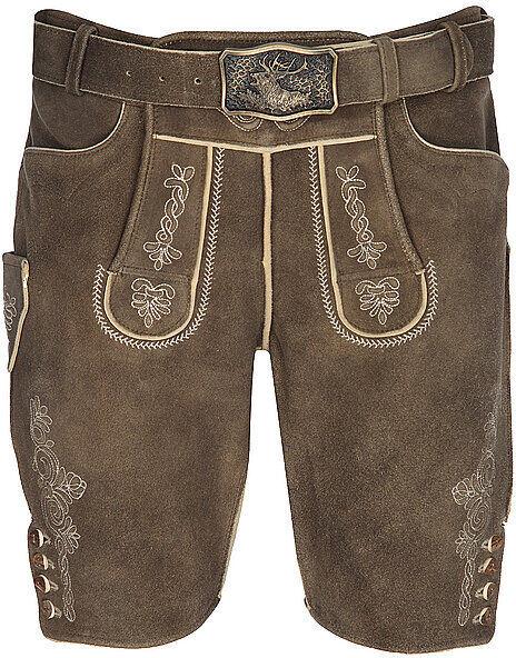 GWEIH & SILK Lederhose KARLO braun   48 48