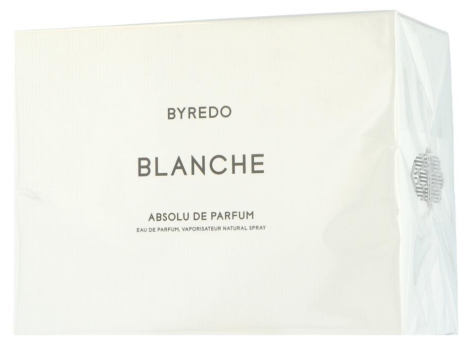 Byredo Blanche Absolu de Parfum, Unisex, 100 ml, Flüssiges Parfüm, Aldehyd, Schwarzer Pfeffer, Neroli, Spray, Alcohol denat., parfum (fragrance), aqua (water), benzyl salicylate, hydroxycitronellal,...