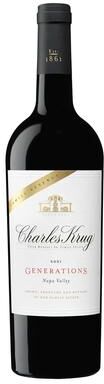 """Charles Krug""" """Charles Krug Family Reserve Generations 2021 Red Wine - California"""