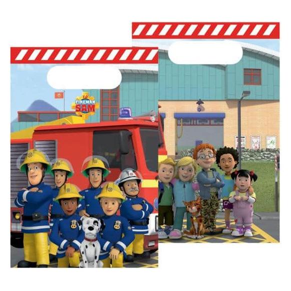 Amscan Mitgebsel Tüten Feuerwehrmann Sam (9912966)
