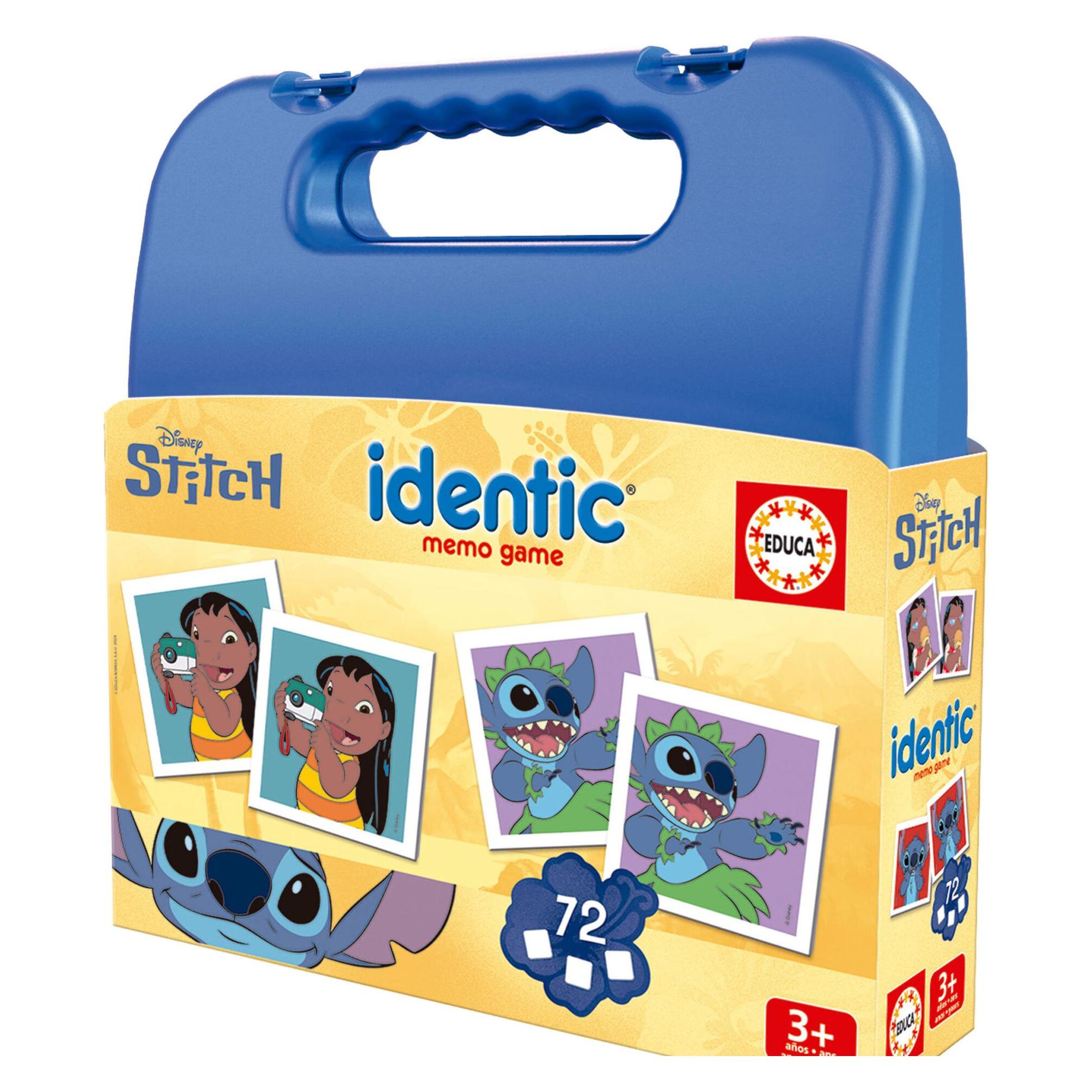 Educa Pexeso im Etui Stitch 72 Karten (Englisch, Französisch, Portugiesisch, Spanisch) (80-20315)