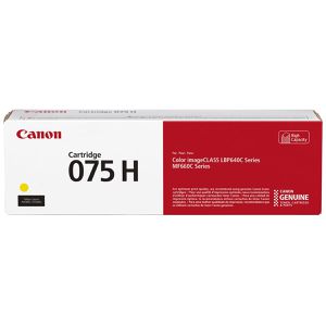 Canon Toner 075H, 6366C002 gelb, 2500 Seiten