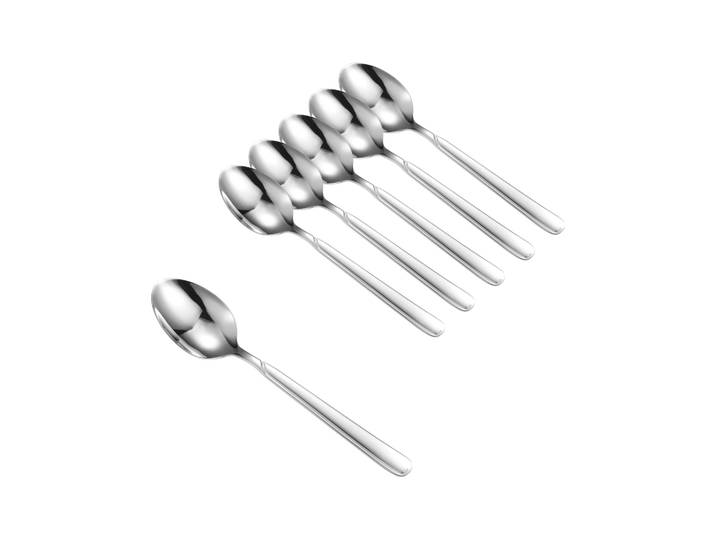 Dorre Cuillère à dessert Elisabeth Lot de 6 Acier inoxydable