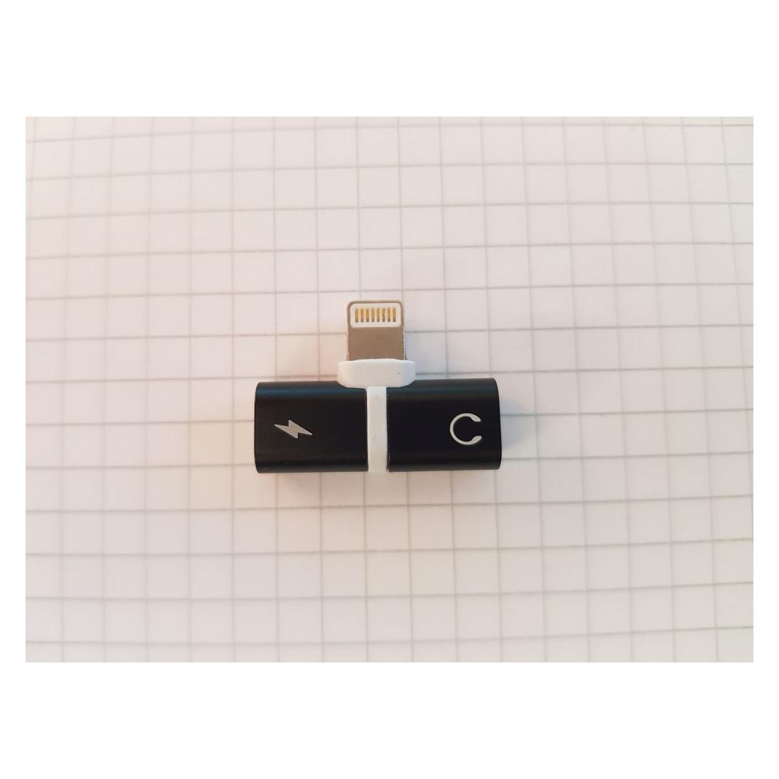 Synergy 21 iPhone Adapter zum Aufladen+ Kopfhöreranschluss (USB-A, Lightning) (S21-I-00171)