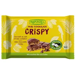Rapunzel Vollmilch Schokolade Crispy HIH bio