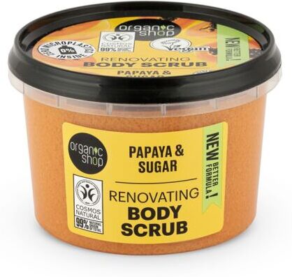 Organic Shop Papaya & Sugar Body Scrub 250 ml 250 ml