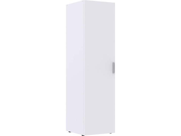 Drehtürenschrank WIMEX Münster Kleiderschrank , weiss (weiß), B:50cm H:185cm T:54cm, Holzwerkstoff, Schränke, Drehtürenschrank, Mehrzweckschrank passt in jede kleine Nische