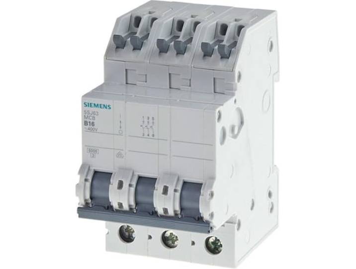 SIEMENS - 5SJ63166KS SENTRON stroomonderbreker 3-polig 16 A