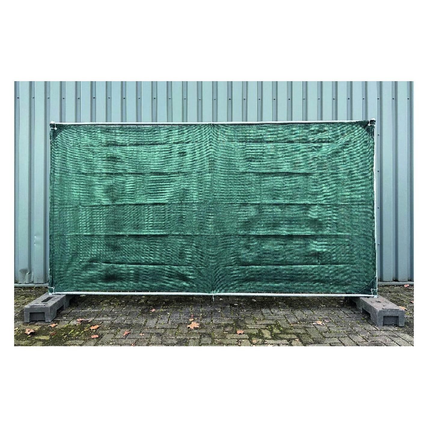 Magni Bauzaunnetz Bauzaun sichtschutznetz für Bauzaun 1,80m x 3,45m grün (40151704)