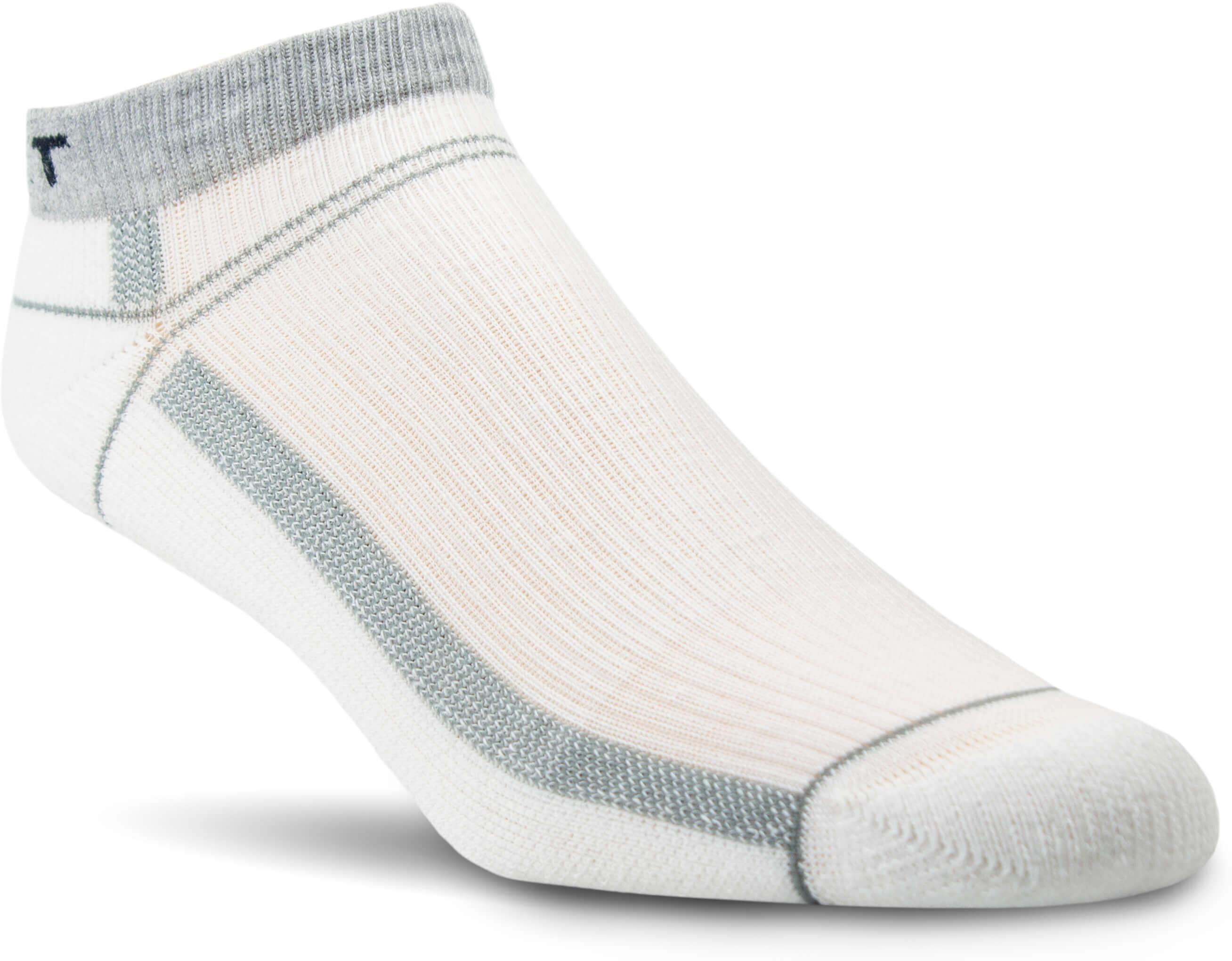 VentTEK® Lightweight Low Cut Boot Socks 3 Pair Pack in White, Size: Large Regular by Ariat