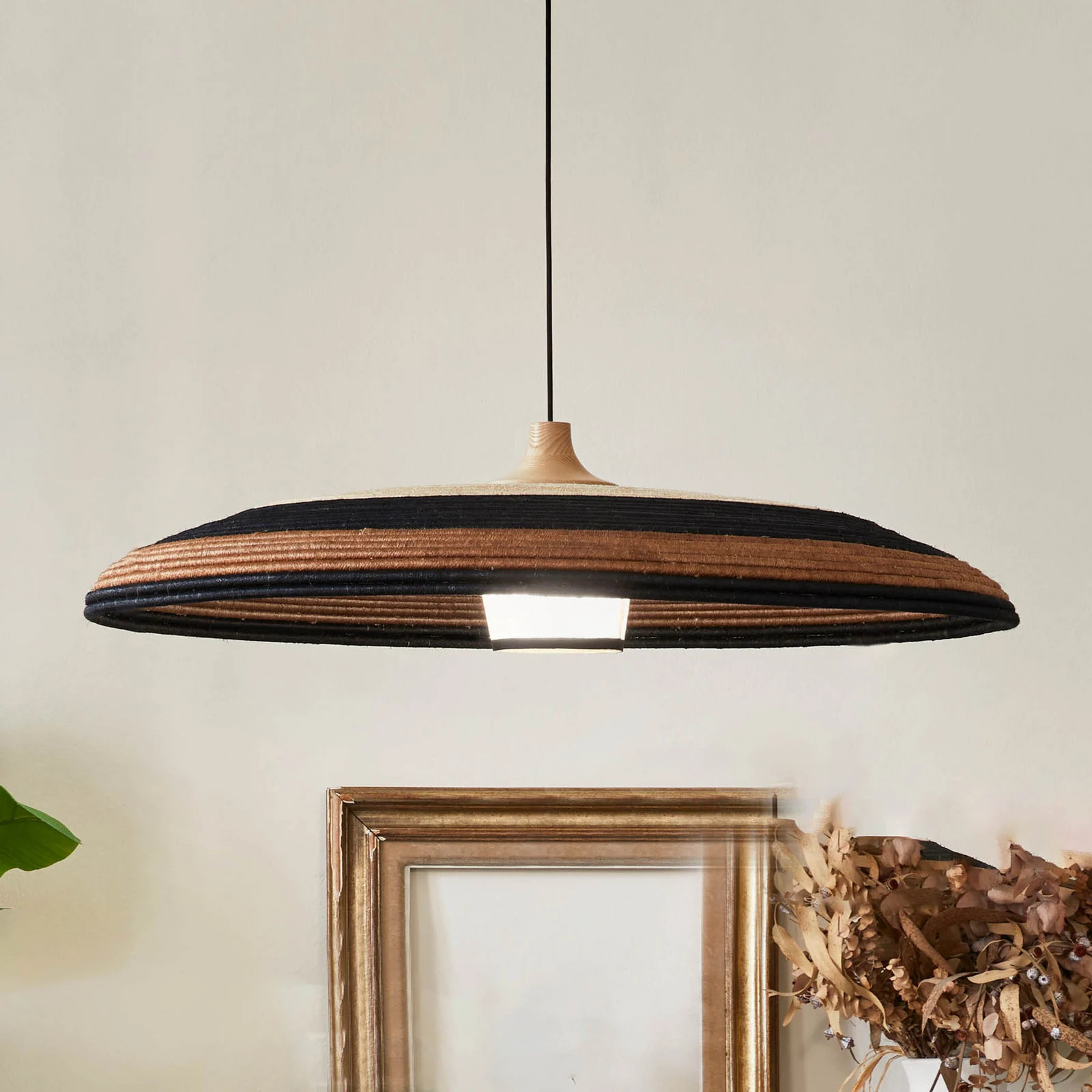 Forestier Grass XL Hanglamp - Bruin - Designer Woonkamerlamp