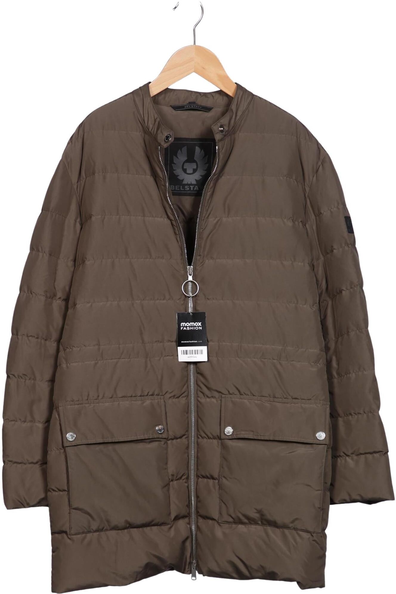 Belstaff Damen Jacke, Braun, Gr. EU 44, Synthetik / Daunen - Second Hand