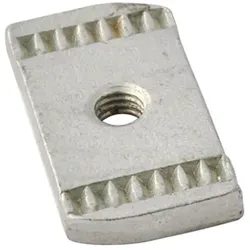 Walraven Strut Schiebemutter 6517008 M 8, ohne Feder, Stahl, elektrolytisch verzinkt