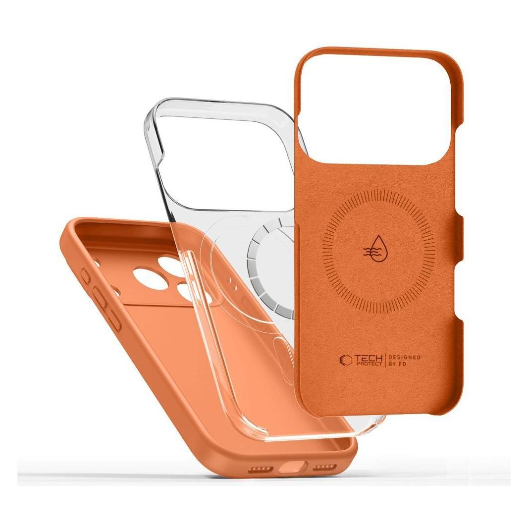 Tech-Protect Silikon Magsafe Iphone 17 Pro Max Kosmisches Orange (Apple iPhone 17 Pro Max) (5906302333882)