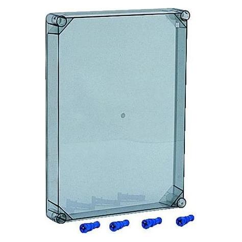 Fibox Daeksel EKIN 6305T, Polycarbonat 640 x 320 x 50 mm HxBxD Transparant inkl. skruer Til EKIN 63 (Gehäuse) (8853008)